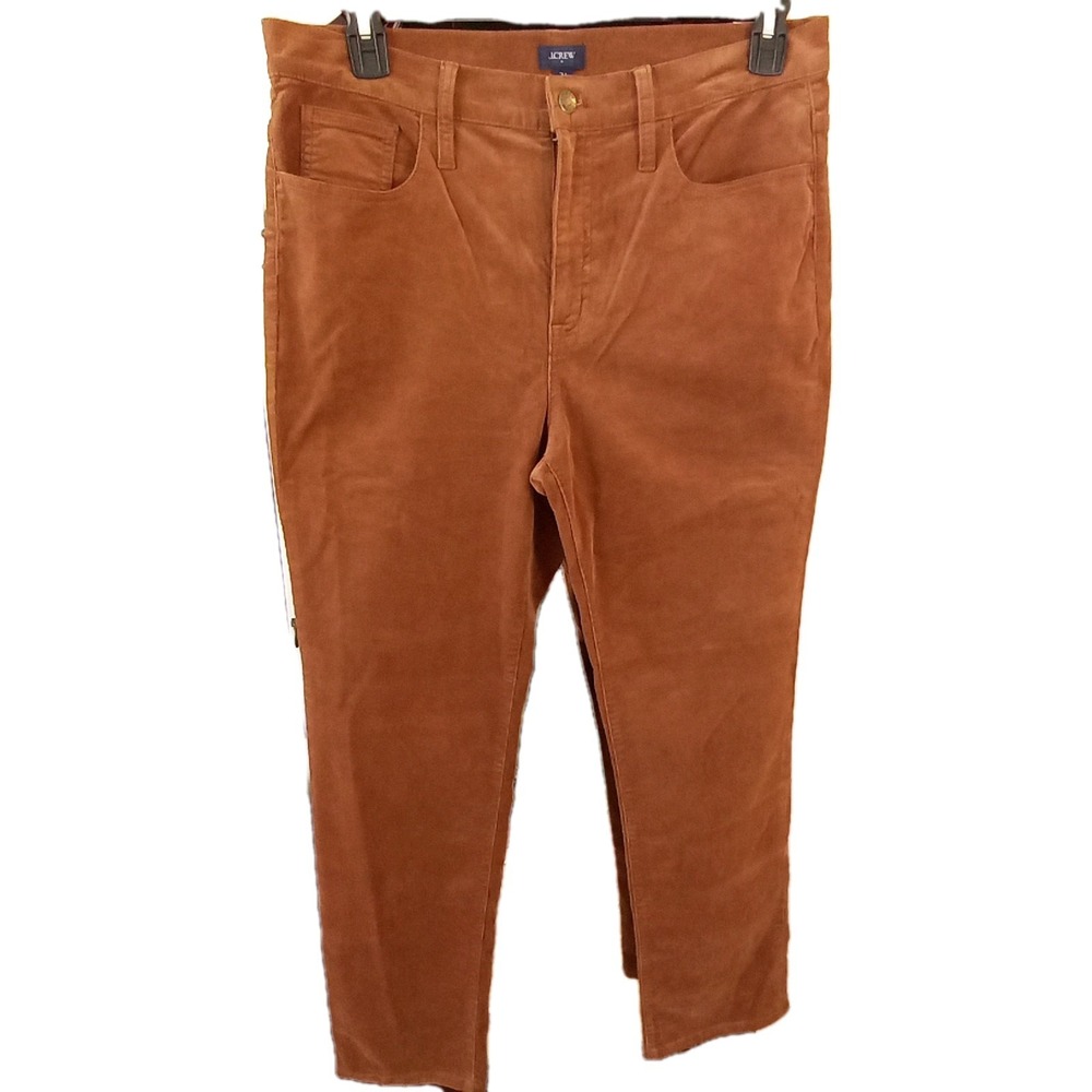 J.Crew Corduroy Pans Women's Size 31 Brown New With Tags Nwt.Condition New.